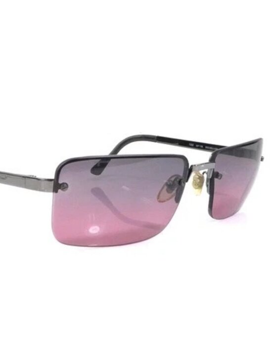 Auth Salvatore Ferragamo Sunglasses Pink Purple Plastic/Metal - e61870